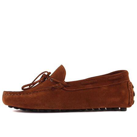 Sail Lakers - Taba Süet Erkek Loafer