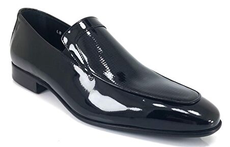 3739 Libero Günlük Klasik Erkek Ayakkabı-Siyah Rugan