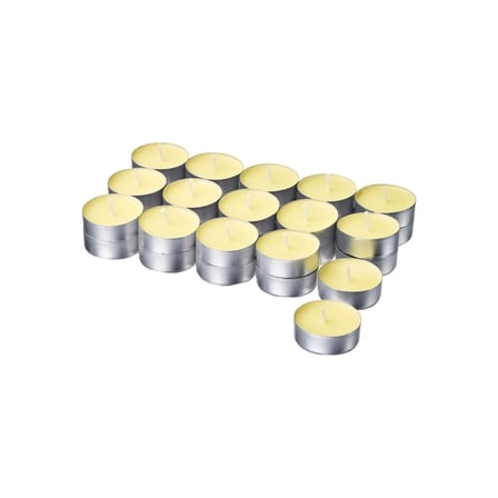 LOTSFAGEL açık sarı 3.5 saat kokulu tealight mum