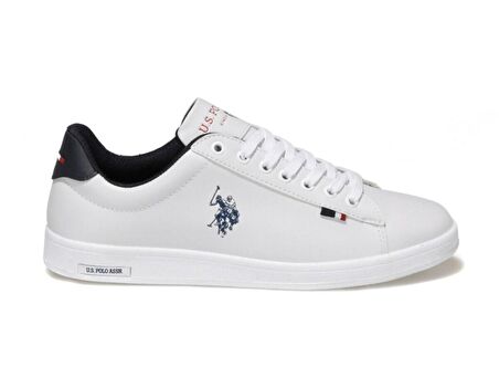Franco U.S. Polo  Assn Günlük Erkek Spor Ayakkabı-Beyaz