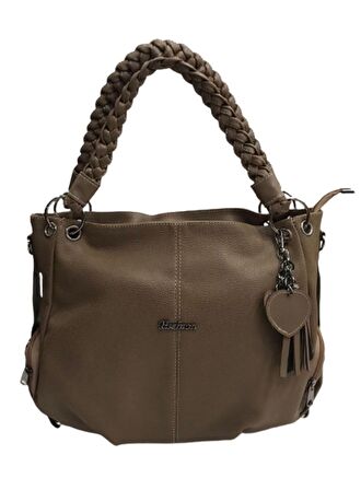 4015 Sistem Çanta Günlük Kol Çantası-Vizon