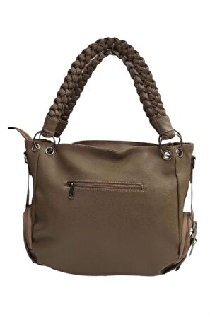 4015 Sistem Çanta Günlük Kol Çantası-Vizon