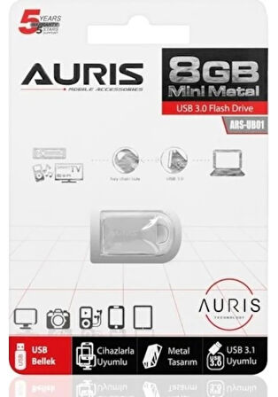 USB 8 GB MİNİ FLASH BELLEK ARS