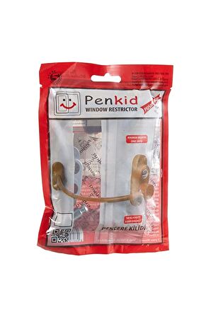 Pen Kid Halatlı Pencere Kilidi Beyaz