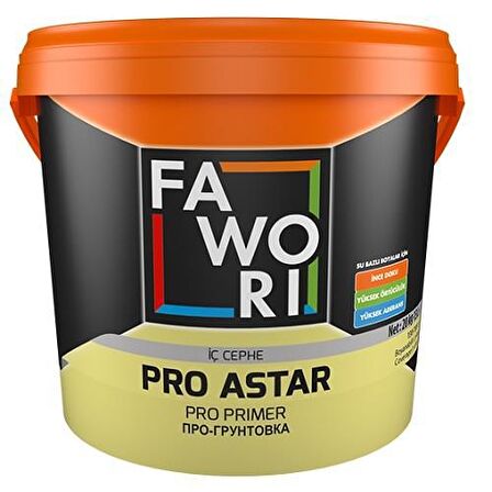 Fawori Pro İç Cephe Astarı 20 Kg Beyaz