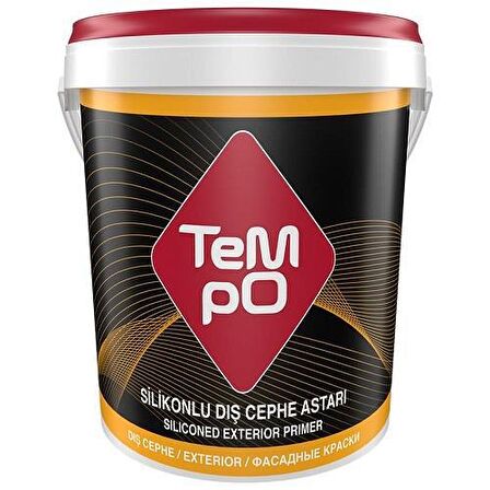 Tempo Silikonlu Dış Cephe Astarı 20 Kg Beyaz