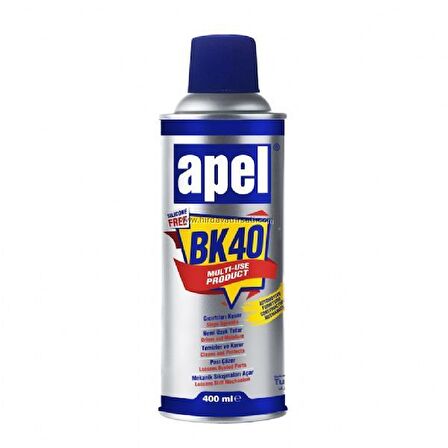 Apel BK-40 pas sökücü, yağlayıcı, gıcırtı önleyici çok amaçlı sprey 400 ml