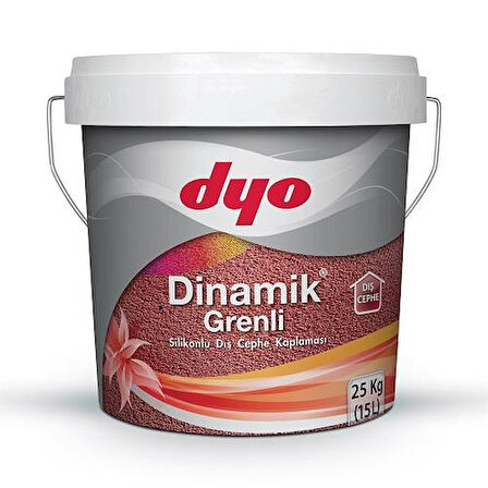 Dyo Dinamik Grenli Silikonlu Dış Cephe Kaplaması 25 Kg Lavanta