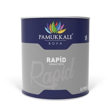Pamukkale Rapid Boya 2.5 Kg Antrasit Gri Ral 7016