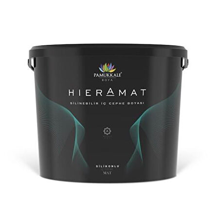 Pamukkale HieraMat Silikonlu Silinebilir İç Cephe Boyası 7.5 Lt Şeker
