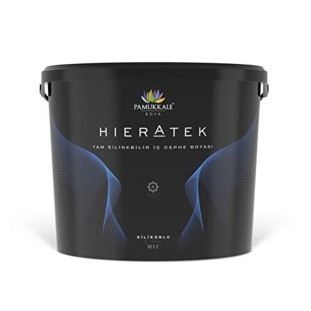 Pamukkale HieraTek Silikonlu Boya 7.5 lt İç Cephe Boyası Beyaz Menekşe