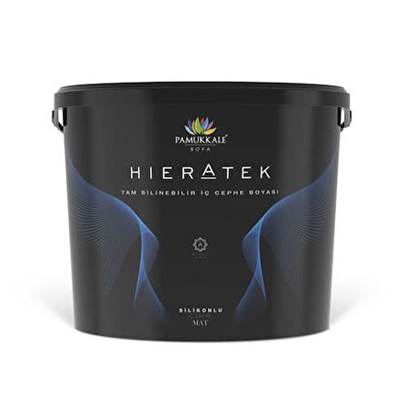 Pamukkale HieraTek İpek Mat Silikonlu Tam Silinebilir İç Cephe Boyası 7.5 Lt Misk