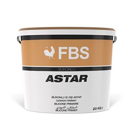 Fbs Silikonlu İç Dış Cephe Astarı 20 Kg Beyaz