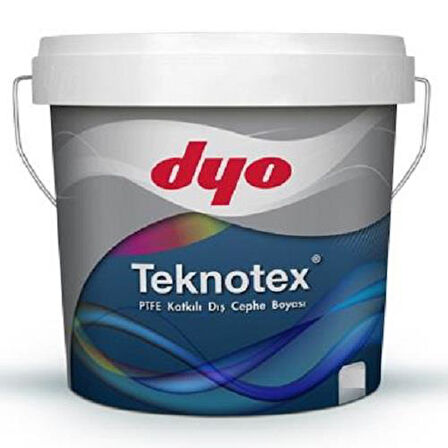 Dyo Teknotex Teflonlu Dış Cephe Boyası 7.5 Lt Koyu Kiremit
