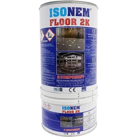 İsonem Floor 2K Solventsiz Epoxy Esaslı Kaplama 5 Kg