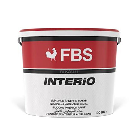 Fbs İnterio Silikonlu İç Cephe Boyası 20 Kg Bengi