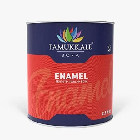 Pamukkale Enamel Sentetik Parlak Boya 2.5 Kg Havai Mavi