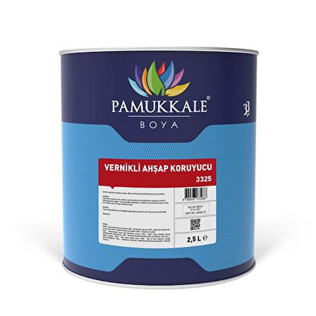 Pamukkale Ahşap Koruyucu Vernikli 2.5 Lt Naturel