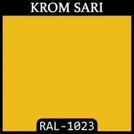 Pamukkale Rapid Boya 15 Kg Krom Sarı Ral 1023