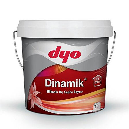Dyo Dinamik Silikonlu Dış Cephe Boyası 7.5 Lt Çömlek