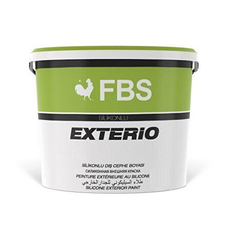 Fbs Exterio Silikonlu Dış Cephe Boyası 3.5 Kg Yeni Ayasofya