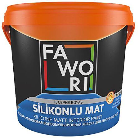 Fawori Silikonlu Mat İç Cephe Boyası 15 Lt Fildişi