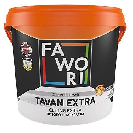 Fawori Extra Tavan Boyası 17.5 Kg Beyaz