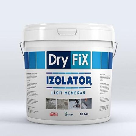 Dryfix İzolatör Elastomerik Likit Membran 18 Kg Uv'li