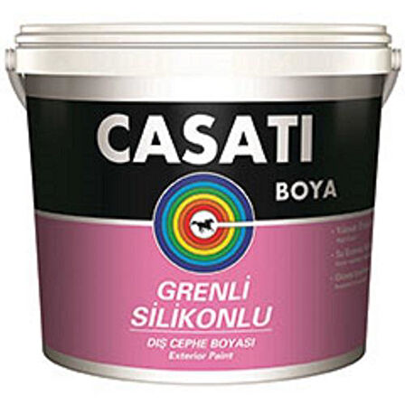 Casati Grenli Silikonlu Dış Cephe Boyası 25 Kg C857 Bari