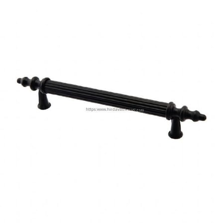 Sultan 160 mm klasik siyah mobilya dolap kulbu