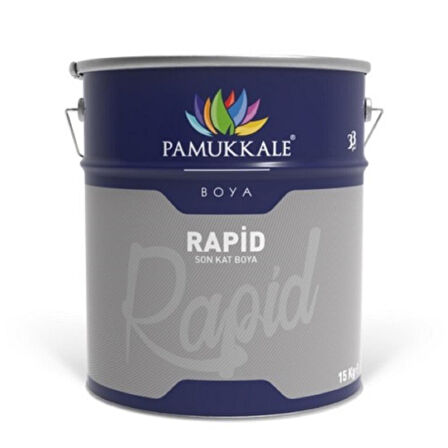 Pamukkale 1470 Rapid Endüstriyel Boya 15 Kg Ultramarin Mavi Ral 5002