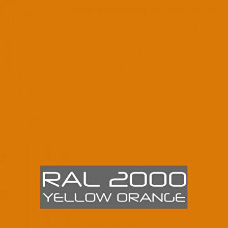 Pamukkale 1470 Rapid Endüstriyel Boya 15 Kg Caterpillar Sarı Ral 2000