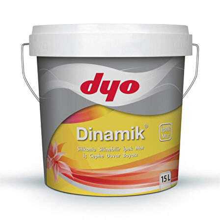 Dyo Dinamik Silikonlu İpek Mat İç Cephe Boyası 15 Lt Yeni Yakamoz