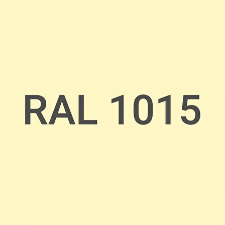 Pamukkale 4200 Epoksi Boya 18 Kg Ral 1015 Krem