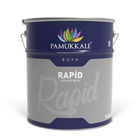 Pamukkale 1471 Rapid Boya 15 Kg Açık Gri Ral 7035