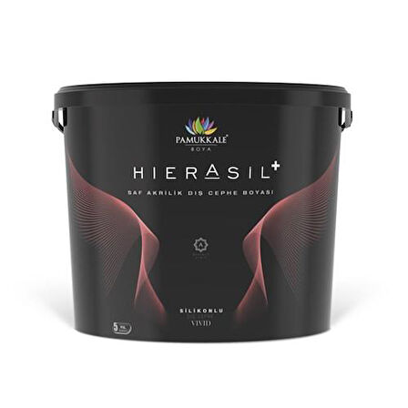 Pamukkale Hierasil+ İpek Mat Silikonlu Dış Cephe Boyası 2.5 Lt Pembe