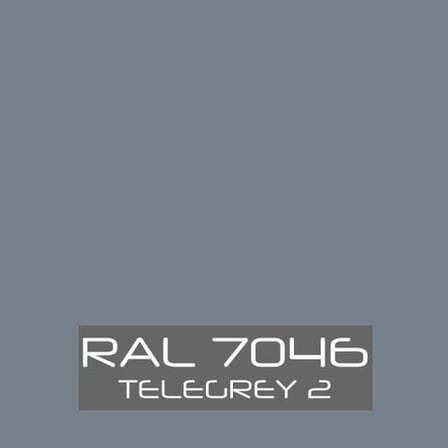 Pamukkale 1470 Rapid Endüstriyel Boya 15 Kg Ral 7046 Telegray
