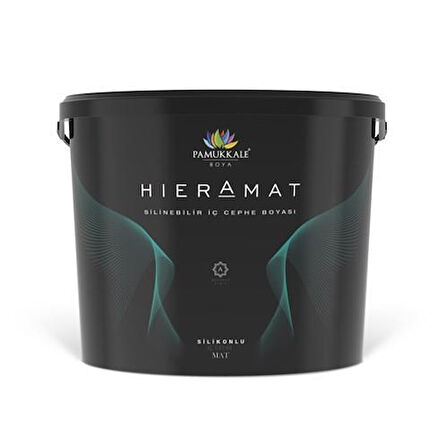Pamukkale HieraMat Silikonlu Silinebilir İç Cephe Boyası 7.5 Lt Beyaz