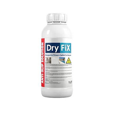 DryFix Kayganlık Önleyici Şeffaf Solüsyon 5 Lt