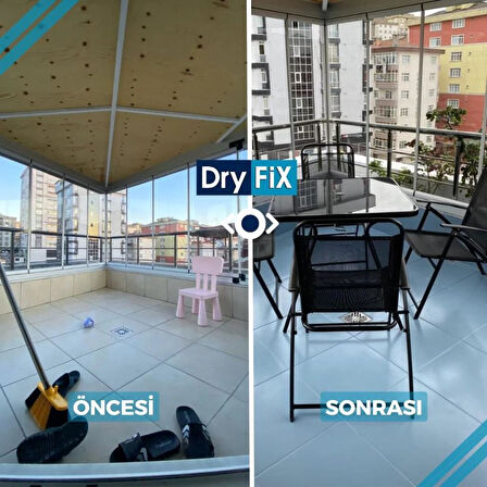 DryFix Fayans Boyası 1 Kg Ral 7035 Açık Gri