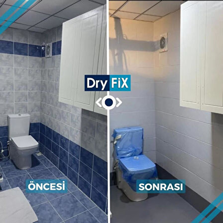 DryFix Fayans Boyası 1 Kg Ral 7035 Açık Gri