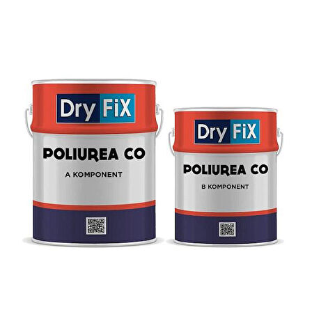 Dryfix Soğuk Poliürea Esaslı Su Yalıtım Malzemesi 26.5 Kg Set