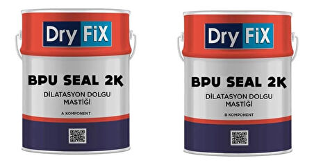 DryFix Bpu Seal 2K Bitüm Poliüretan Derz Dilatasyon Dolgu Mastiği 10 Kg Set