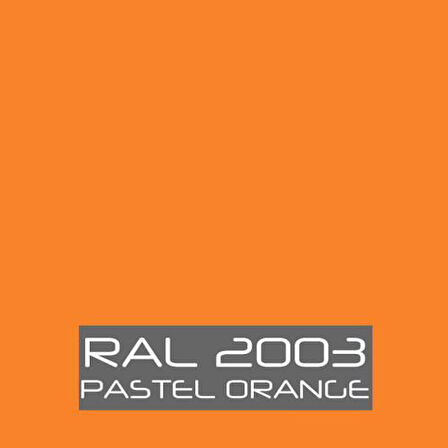 Pamukkale 1472 Rapid Endüstriyel Boya 30-40 Gloss 15 Kg Turuncu Ral 2003