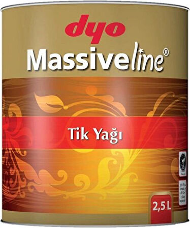 Dyo Massiveline Tik Yağı Şeffaf 5 Lt