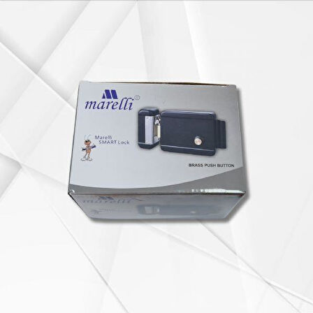 Marelli Premium elektrikli otomat trajlı demir apartman kapı kilidi