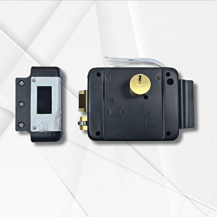 Marelli Premium elektrikli otomat trajlı demir apartman kapı kilidi