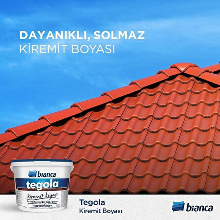 Bianca Tegola Kiremit Boyası 15 Lt Kahverengi