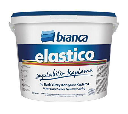 Bianca Elastico Soyulabilir Kaplama Likit Streç 7.5 Lt Mavi