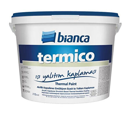 Bianca Termico Thermal Paint Isı Yalıtım Kaplaması 7.5 Lt Beyaz
